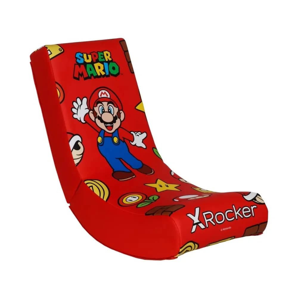 X Rocker Nintendo X Rocker Nintendo Video Rockers Mario Power Up Edition Gaming Chair by ...
