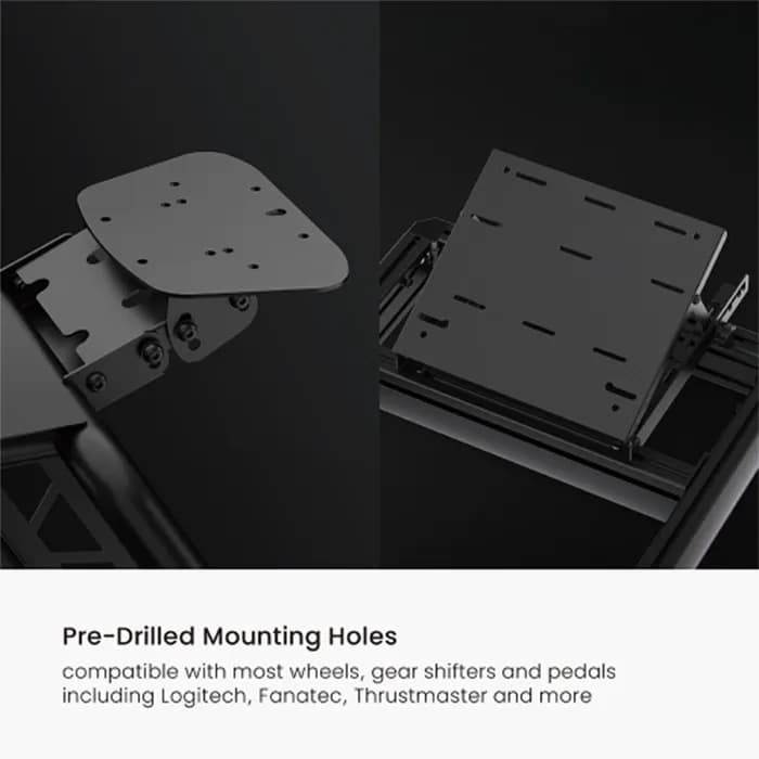 Computer Cockpit Rig Aluminum Gaming Racing Sim Simulator Cockpit Driving Rig For Pc Ps4 Ps5 ...